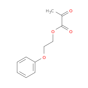 Propanoic acid, 2-oxo-, 2-phenoxyethyl ester