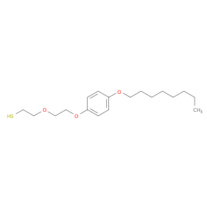 Ethanethiol, 2-[2-[4-(octyloxy)phenoxy]ethoxy]-