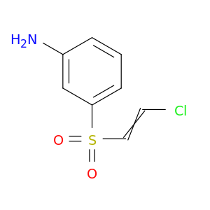 Benzenamine, 3-[(2-chloroethenyl)sulfonyl]-