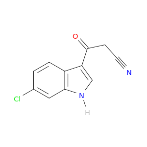 6-氯-β-氧代-1H-吲哚-3-丙腈