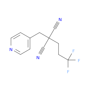 Propanedinitrile, (4-pyridinylmethyl)(3,3,3-trifluoropropyl)-