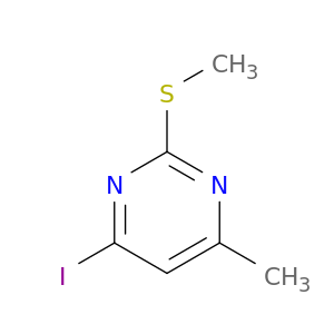 4-碘-6-甲基-2-(甲硫基)嘧啶