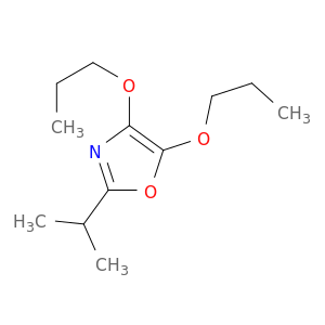 Oxazole, 2-(1-methylethyl)-4,5-dipropoxy-