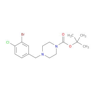 4-(4-BOC-Piperazino)methyl-2-bromo-1-chlorobenzene