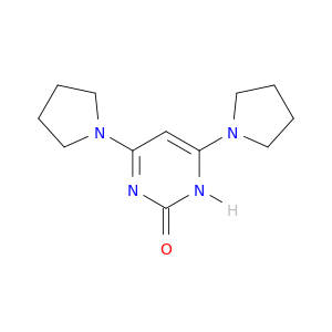 2(1H)-PYRIMIDINONE, 4,6-DI-1-PYRROLIDINYL-