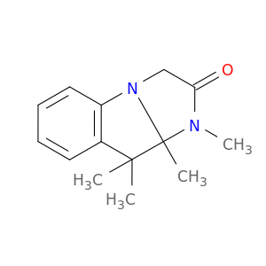 1H-Imidazo[1,2-a]indol-2(3H)-one, 9,9a-dihydro-1,9,9,9a-tetramethyl-
