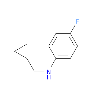 N-(环丙基甲基)-4-氟苯并苯胺