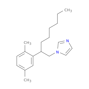 1H-Imidazole, 1-[2-(2,5-dimethylphenyl)octyl]-
