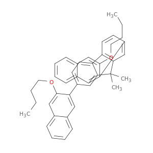9H-Fluorene, 2,7-bis(3-butoxy-2-naphthalenyl)-9,9-dimethyl-