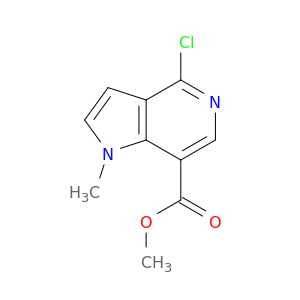 甲基4-氯-1-甲基-1H-Pyrrolo[3,2-C]吡啶-7-羧酸盐