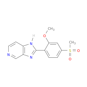 1H-Imidazo[4,5-c]pyridine, 2-[2-methoxy-4-(methylsulfonyl)phenyl]-