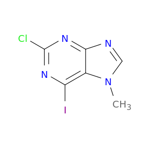 7H-Purine, 2-chloro-6-iodo-7-methyl-