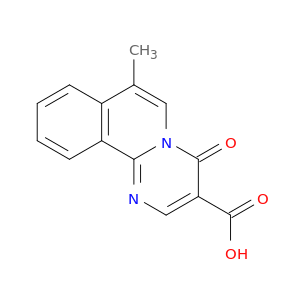 4H-Pyrimido[2,1-a]isoquinoline-3-carboxylic acid, 7-methyl-4-oxo-