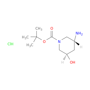 (3R,5R)-tert-Butyl 3-amino-5-hydroxypiperidine-1-carboxylate hydrochloride