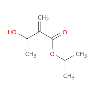 Butanoic acid, 3-hydroxy-2-methylene-, 1-methylethyl ester