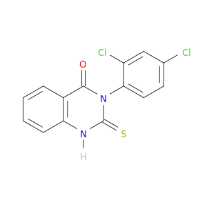 4(1H)-Quinazolinone, 3-(2,4-dichlorophenyl)-2,3-dihydro-2-thioxo-
