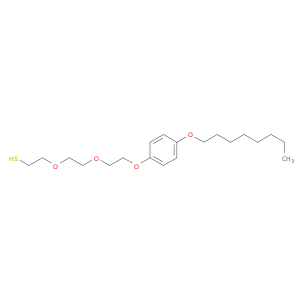 Ethanethiol, 2-[2-[2-[4-(octyloxy)phenoxy]ethoxy]ethoxy]-
