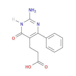 5-Pyrimidinepropanoicacid, 2-amino-1,6-dihydro-6-oxo-4-phenyl-