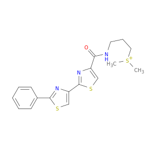 Sulfonium,dimethyl[3-[[(2'-phenyl[2,4'-bithiazol]-4-yl)carbonyl]amino]propyl]-, iodide(1:1)