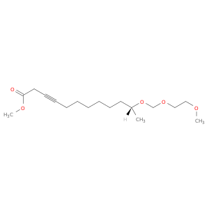 3-Dodecynoic acid, 11-[(2-methoxyethoxy)methoxy]-, methyl ester, (R)-