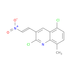 E-2,5-DICHLORO-8-METHYL-3-(2-NITRO)VINYLQUINOLINE