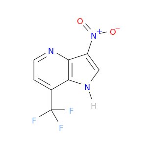 3-硝基-7-(三氟甲基)-1H-Pyrrolo[3,2-B]吡啶