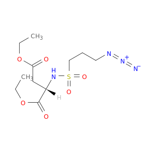 L-Aspartic acid, N-[(3-azidopropyl)sulfonyl]-, diethyl ester