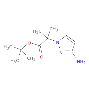 tert-Butyl 2-(3-amino-1H-pyrazol-1-yl)-2-methylpropanoate