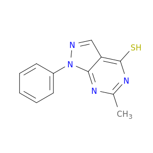 6-Methyl-1-phenyl-1H-pyrazolo[3,4-d]pyrimidine-4(5H)-thione