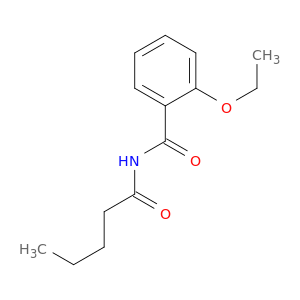 Benzamide, 2-ethoxy-N-(1-oxopentyl)-