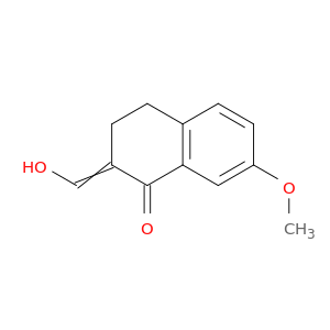 1(2H)-Naphthalenone, 3,4-dihydro-2-(hydroxymethylene)-7-methoxy-