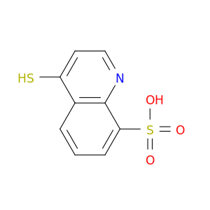 8-Quinolinesulfonicacid, 4-mercapto-