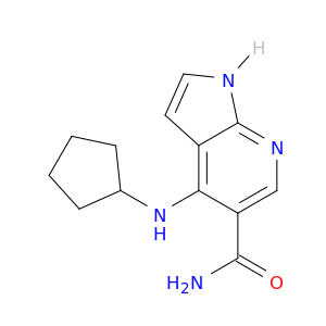 1H-Pyrrolo[2,3-b]pyridine-5-carboxamide, 4-(cyclopentylamino)-