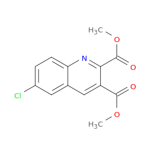 2,3-Quinolinedicarboxylic acid, 6-chloro-, dimethyl ester