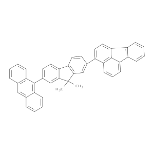 Fluoranthene, 3-[7-(9-anthracenyl)-9,9-dimethyl-9H-fluoren-2-yl]-
