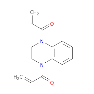 1,1'-(2,3-dihydroquinoxaline-1,4-diyl)bisprop-2-en-1-one