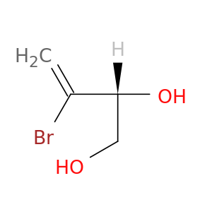 3-Butene-1,2-diol, 3-bromo-, (2R)-