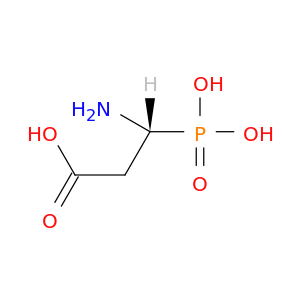Propanoic acid, 3-amino-3-phosphono-, (R)-