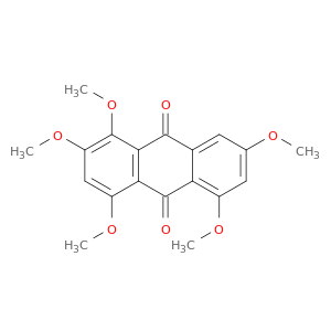 9,10-Anthracenedione, 1,2,4,5,7-pentamethoxy-