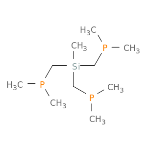 Phosphine, [(methylsilylidyne)tris(methylene)]tris[dimethyl-