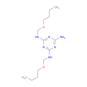 1,3,5-Triazine-2,4,6-triamine, N,N'-bis(butoxymethyl)-