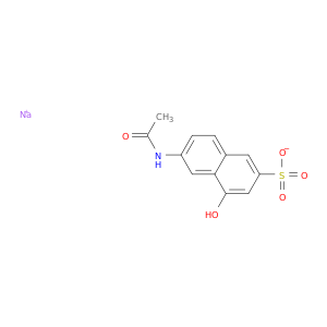 2-萘磺酸,6-(乙酰氨基)-4-羟基-,钠盐(1：1)