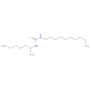 Thiourea, N-decyl-N'-sec-heptyl-