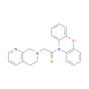 10H-Phenoxazine, 10-[(5,8-dihydro-1,7-naphthyridin-7(6H)-yl)acetyl]-