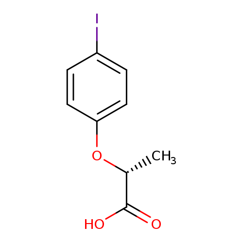 Propanoic acid, 2-(4-iodophenoxy)-, (R)-