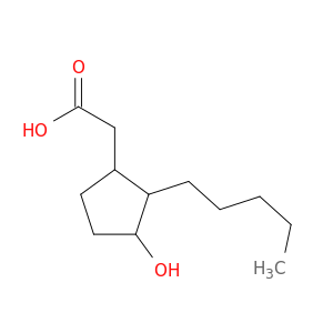 Cyclopentaneacetic acid, 3-hydroxy-2-pentyl-