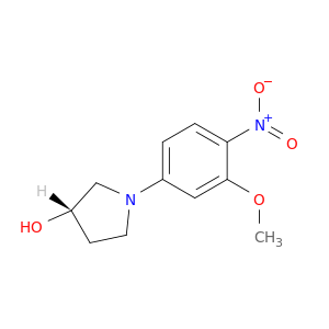 (S)-1-(3-甲氧基-4-硝基-苯基)-吡咯烷-3-醇