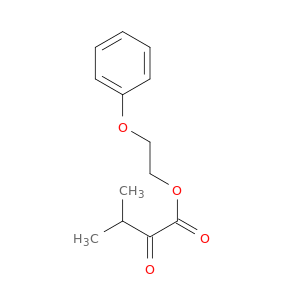 Butanoic acid, 3-methyl-2-oxo-, 2-phenoxyethyl ester