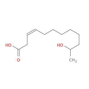 3-Dodecenoic acid, 11-hydroxy-, (Z)-