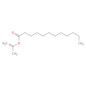Dodecanoic acid, 1-methylethenyl ester